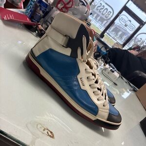 Bally Aikane High-Top Sneakers | Made in Switzerland | SZ 12 Pre Owned No Box